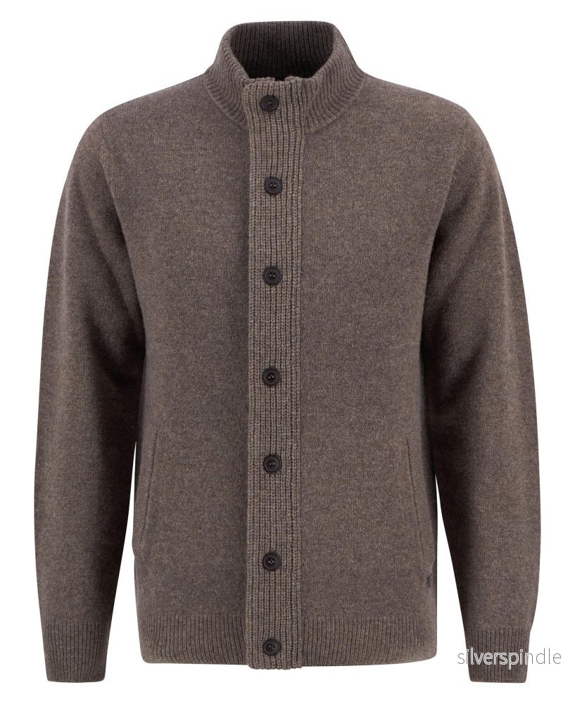 Barbour Ess Patch Zip Thru Dark Stone - Bild 2