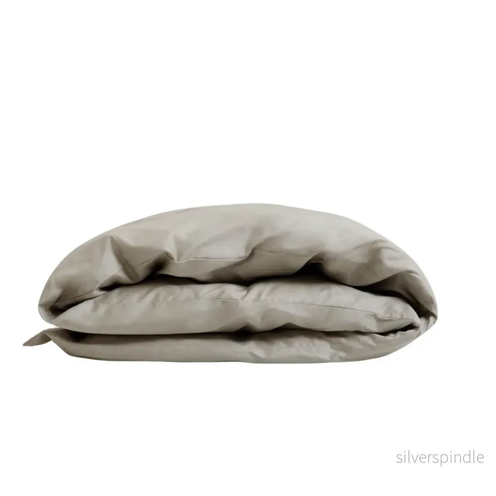 Arkipelag Plain Påslakanset Dark Greige - Bild 3