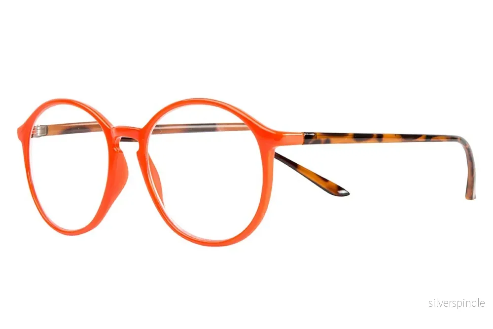 ADAM solid orange brown Reading Glasses SALE - Bild 2