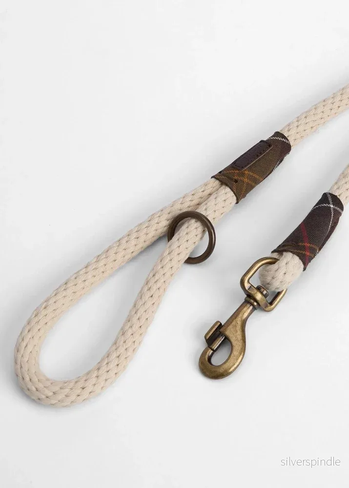 Barbour Rope Dog Lead Natural 155cm - Bild 3