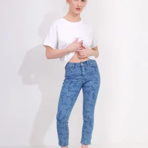 ELLINORA PAISLEY – Mid denim ELLINORA PAISLEY – Mid denim