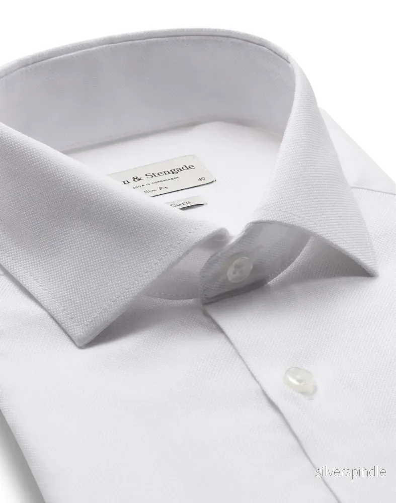 BS Lajovich Slim Fit Skjorta - White - Bild 2
