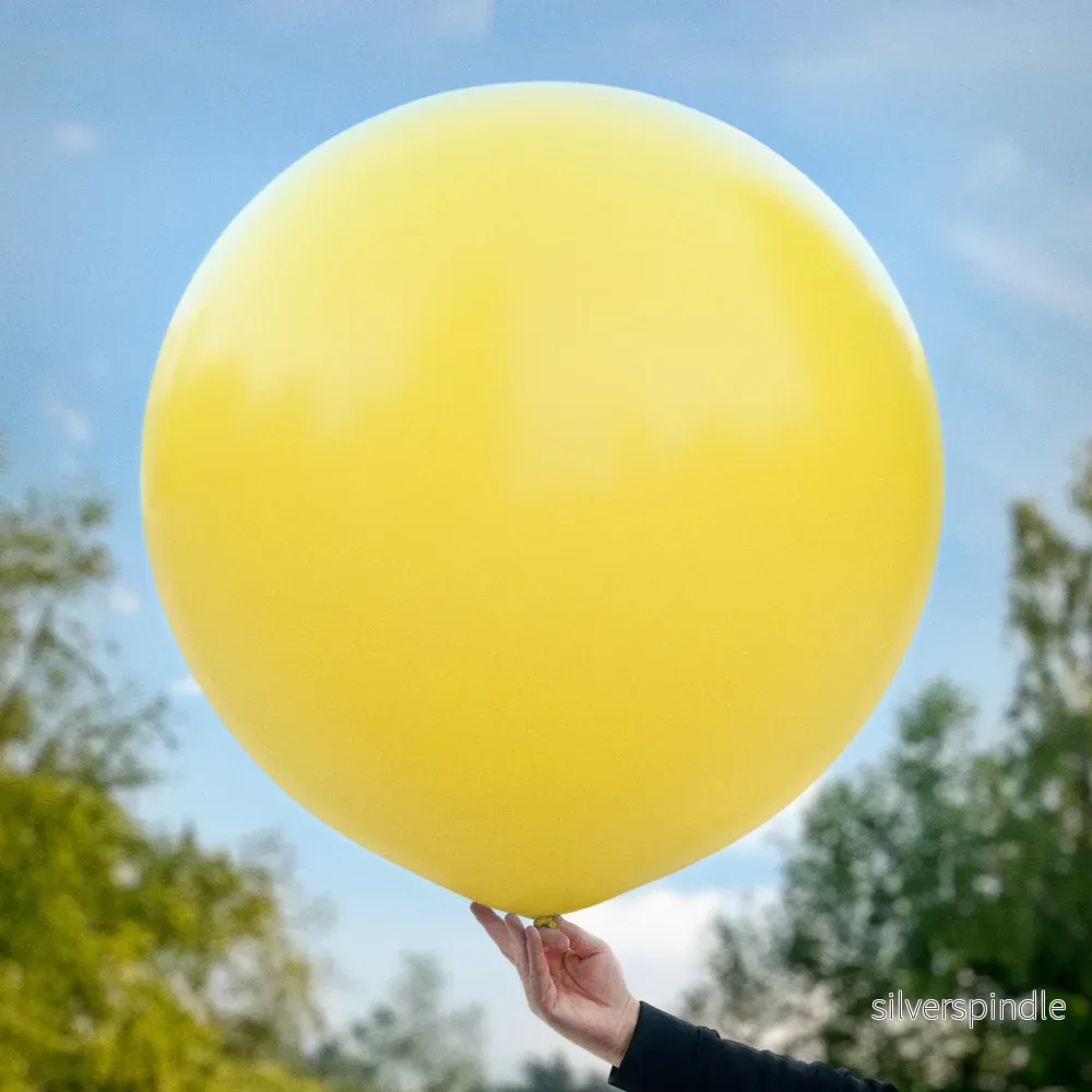 Solgul ballong 90 cm