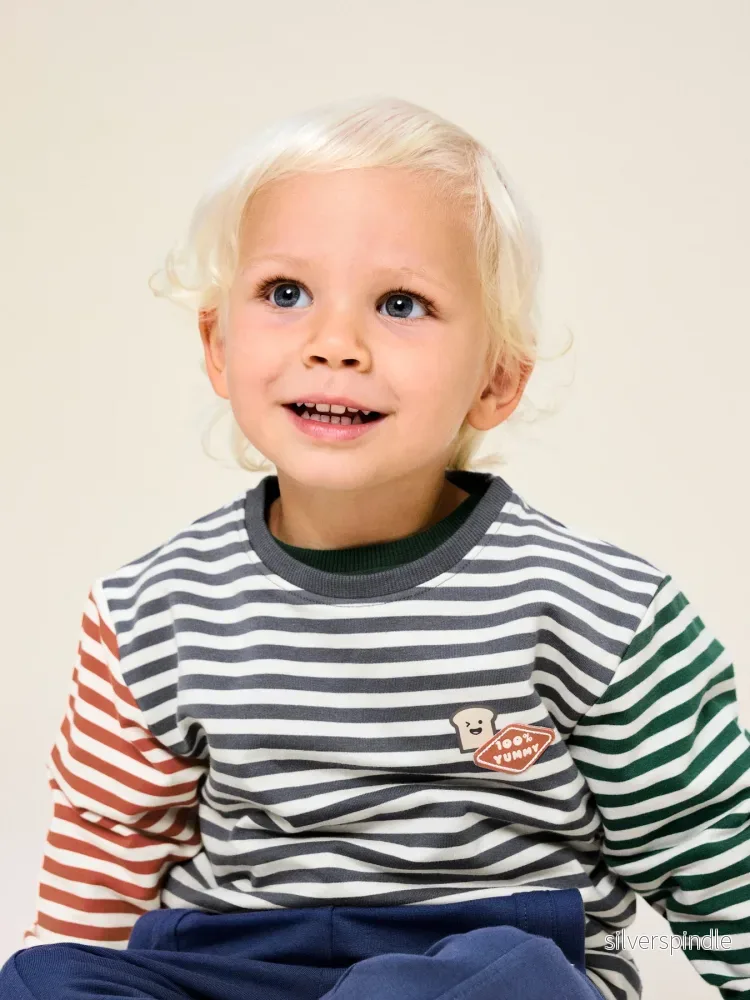 Kaster Randig Sweatshirt - Bild 3