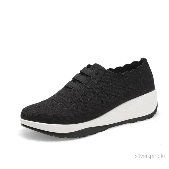 Oliver | Bekväma Slip On Skor Dam med Mesh Design Oliver | Bekväma Slip On Skor Dam med Mesh Design