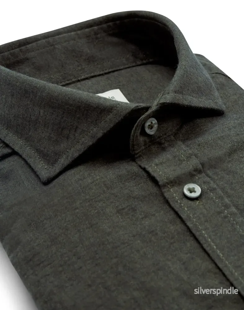 BS Sulayman Casual Slim Fit Skjorta - Green - Bild 2