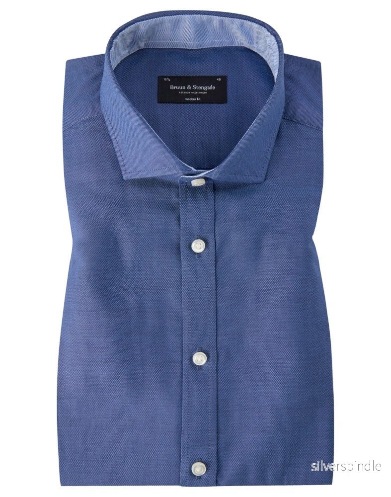 BS Beech Modern Fit Skjorta – Dark Blue BS Beech Modern Fit Skjorta – Dark Blue