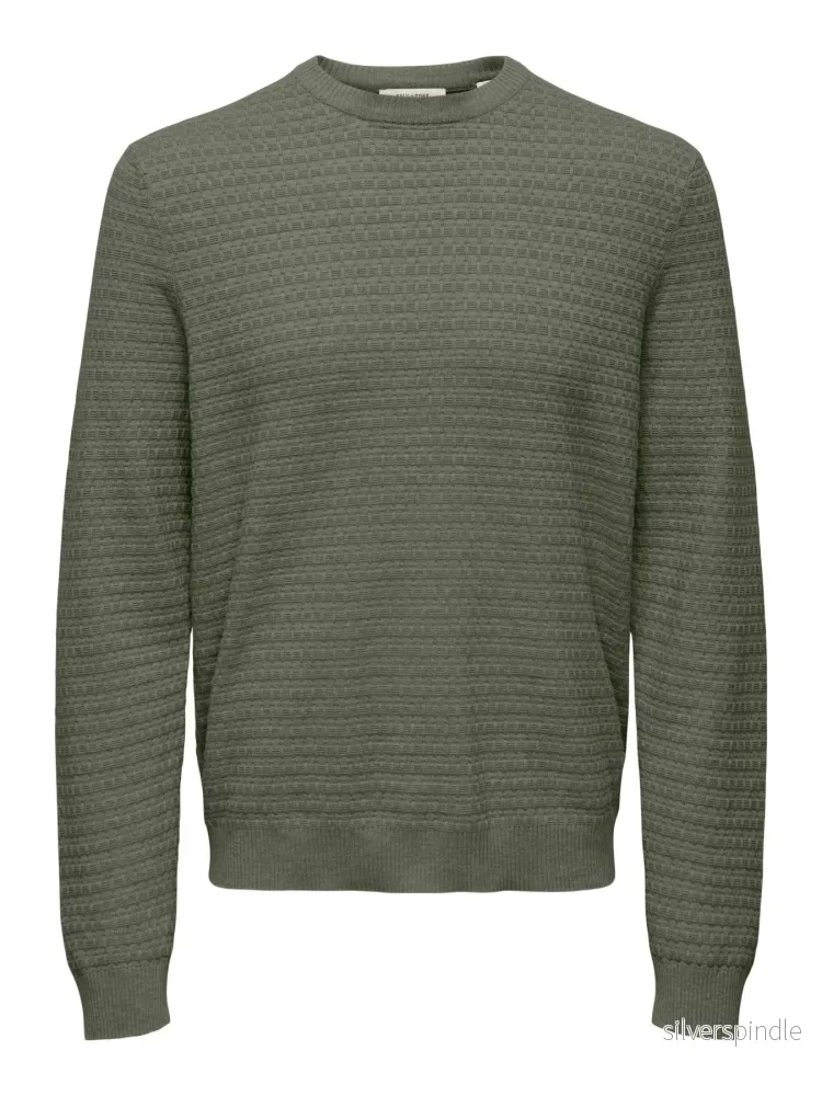 RON CREW KNIT CASTOR GRAY RON CREW KNIT CASTOR GRAY