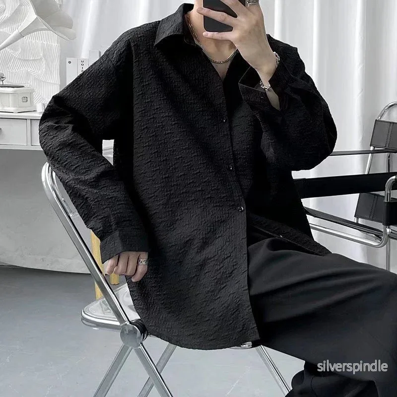 Ethan | Trendig Långärmad Kofta med Jacquarddesign för Vår och Höst - Bild 3
