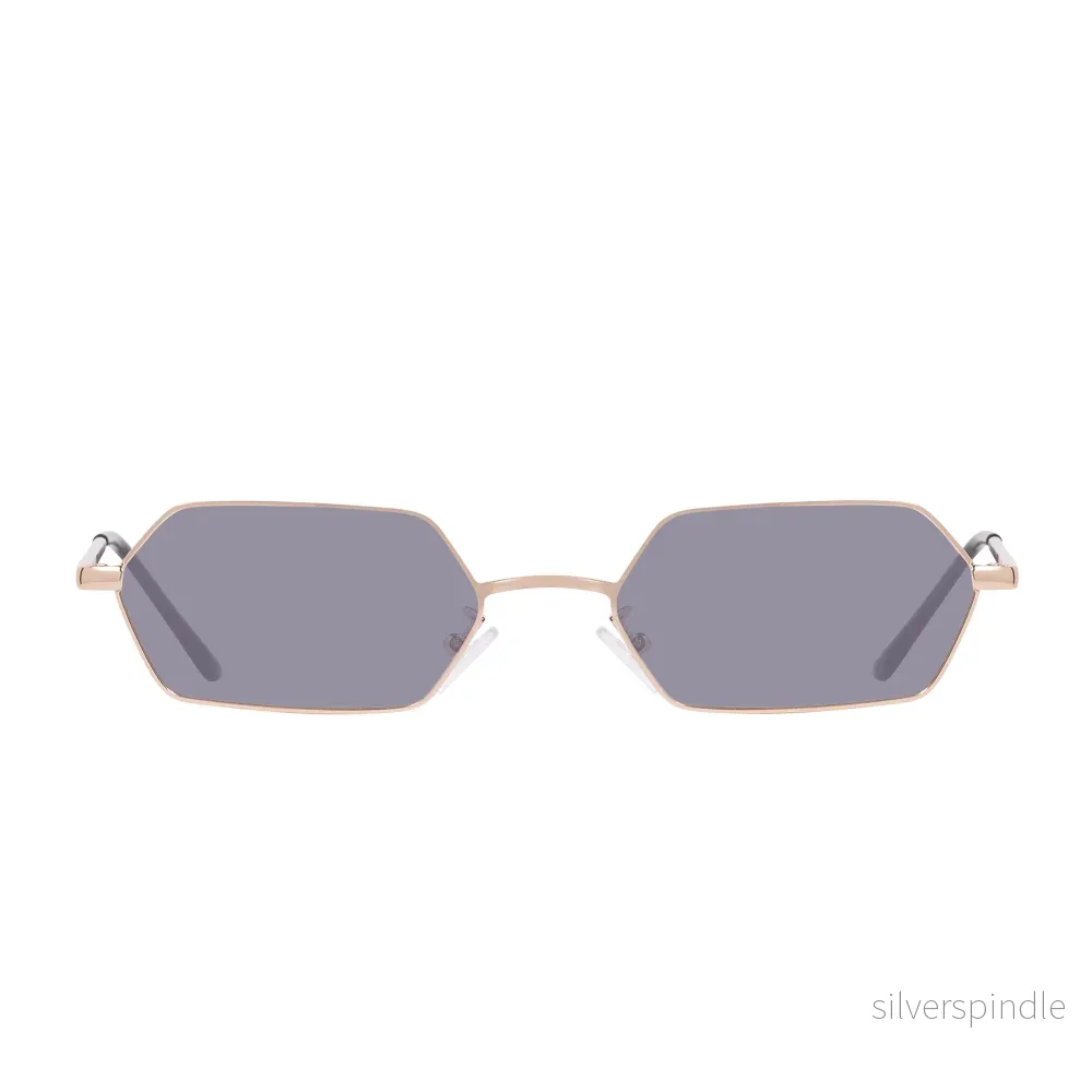 S-PIA metal gold Sunglasses NEW