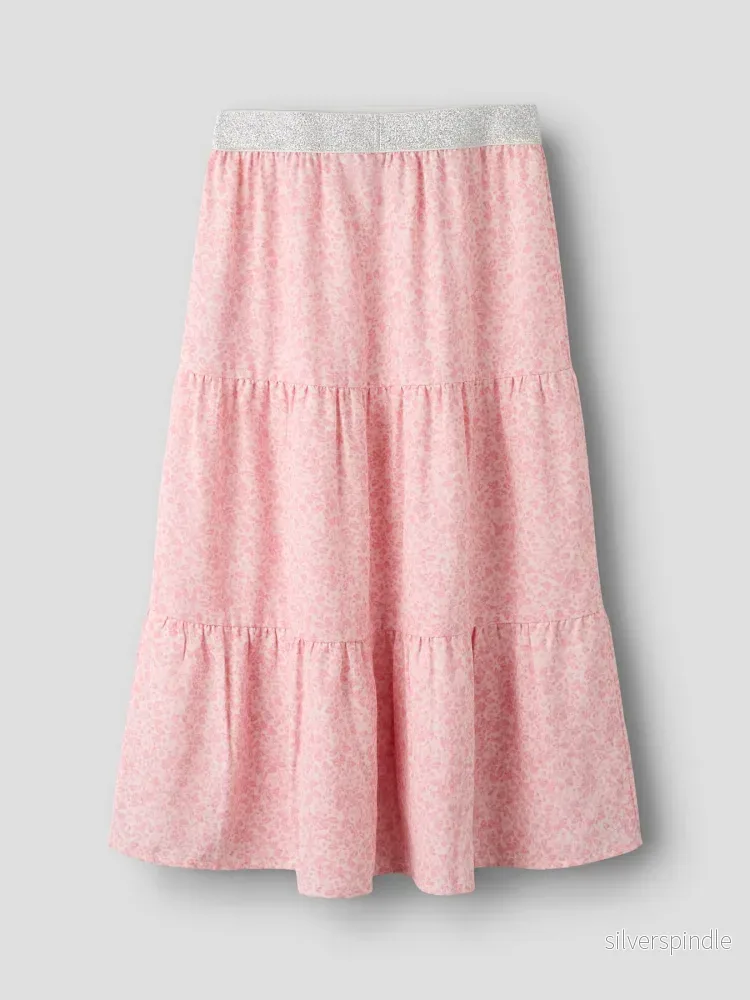 Maxi Kjol Rosa - Bild 2