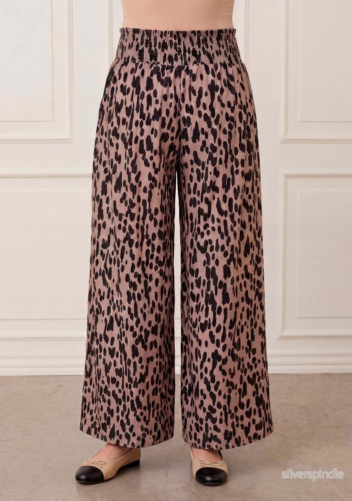 Ane Smock Pant - Black Drops - Bild 2