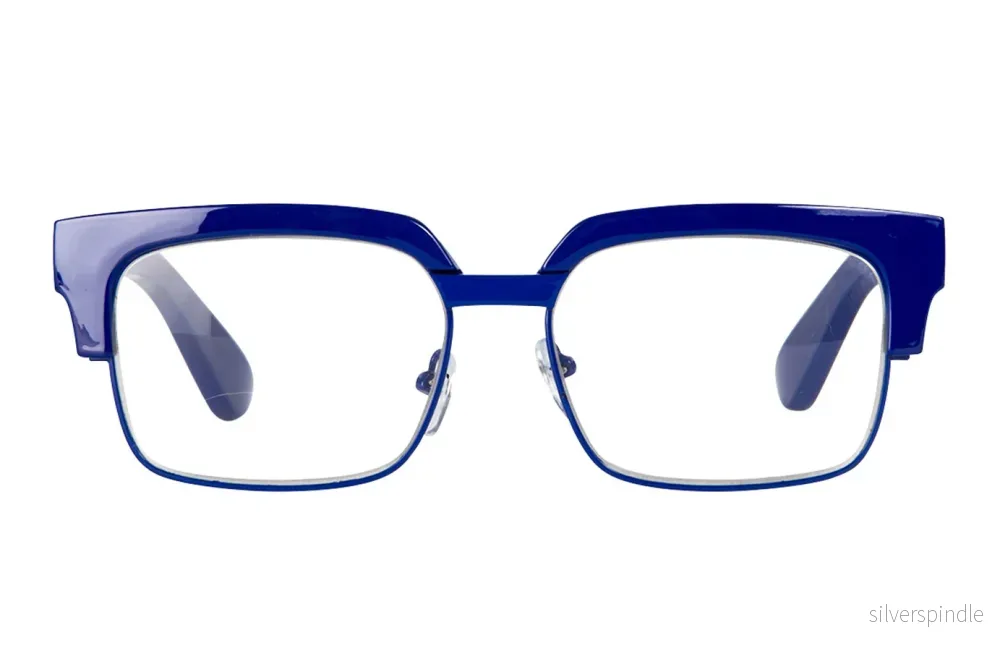 SUSSIE solid blue Reading Glasses. SUSSIE solid blue Reading Glasses.