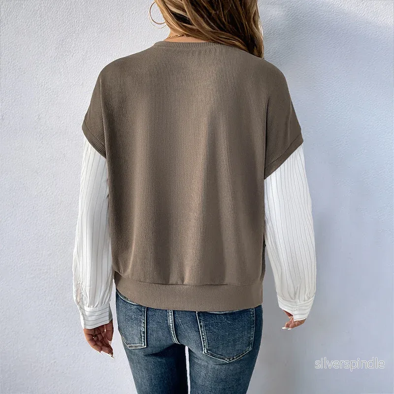 Oliver | Chic Tvådelad Stickad Pullover - Bild 2