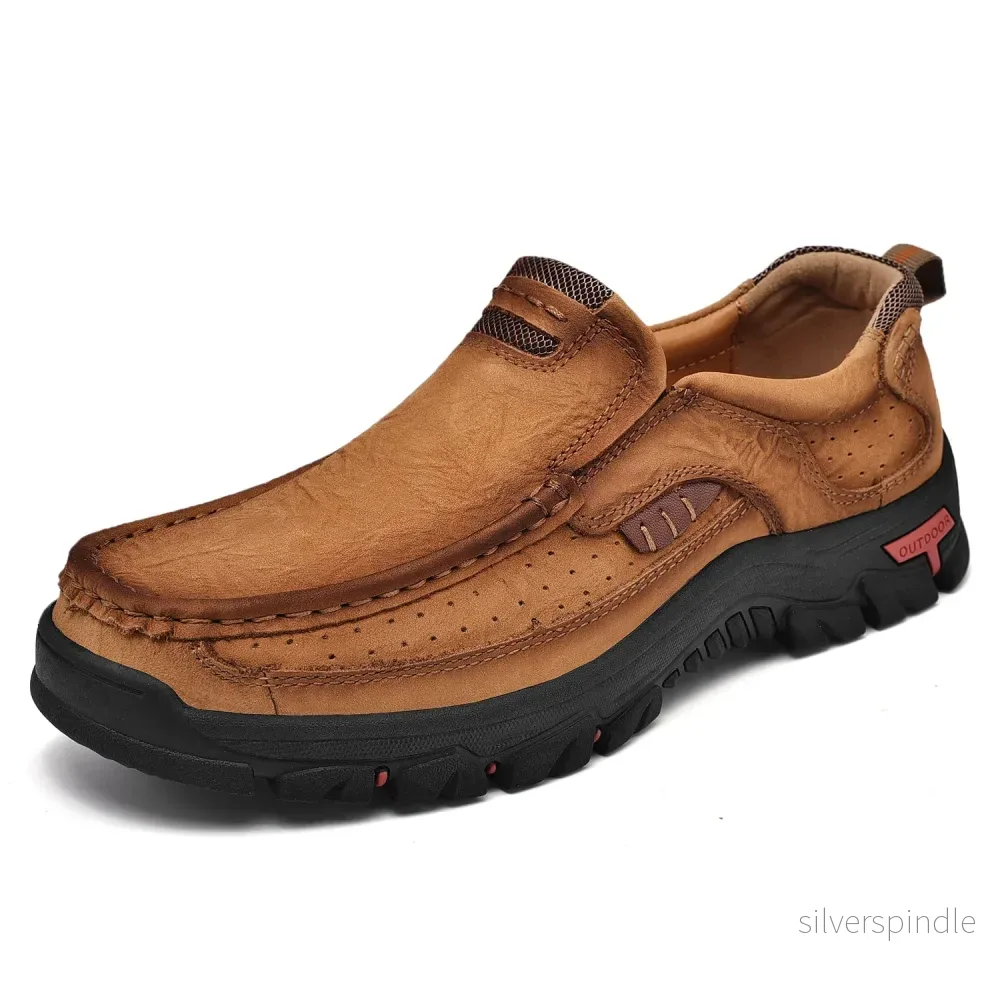 Ethan | Ortopediska Halkfria Slip-On-Skor för Män