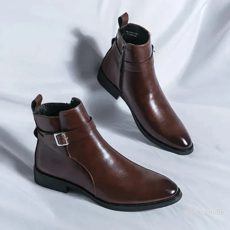 Ethan | Elegant Chelsea Boots med Sidodragkedja - Bild 3
