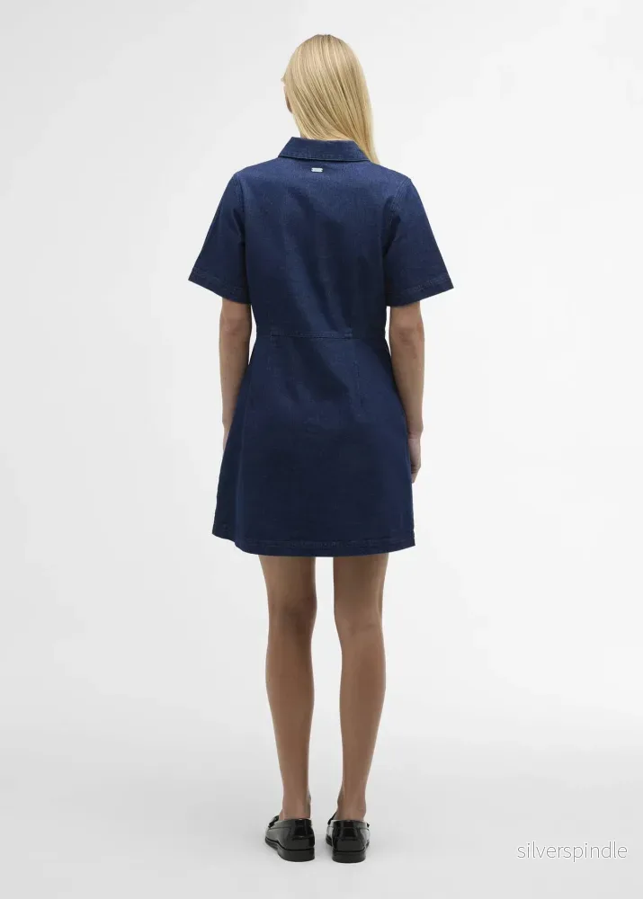 Barbour Maia Denim Mini Dress Rinse Wash - Bild 2