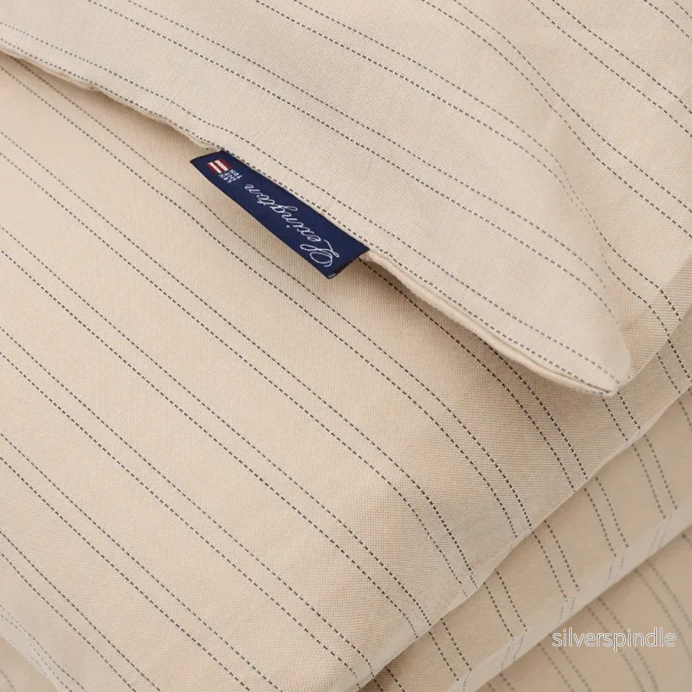 Lexington Striped Lyocell/Cotton Påslakan - Outlet - Bild 2