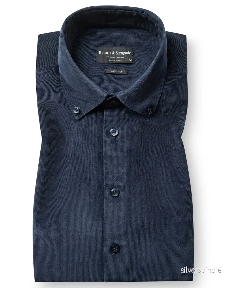 BS Monti Casual Modern Fit Skjorta - Navy