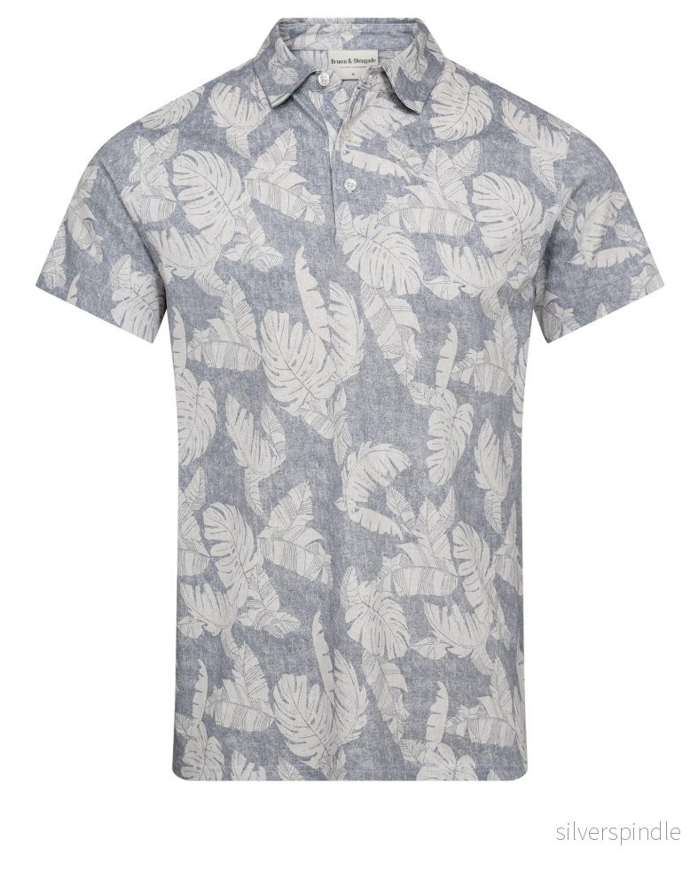 BS Hydra Regular Fit Pikétröja - Dusty Blue