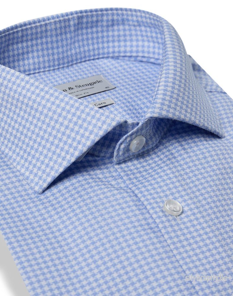 BS Riley Slim Fit Skjorta - Light Blue - Bild 2