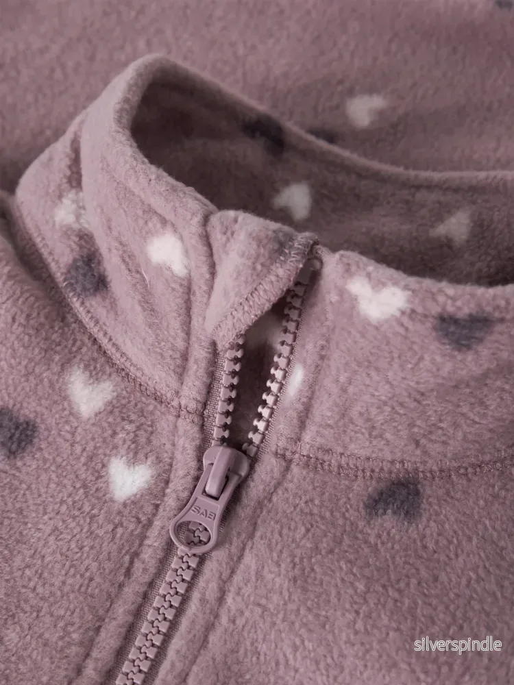 Spektra Fleece Set - Hjärtan - Bild 3