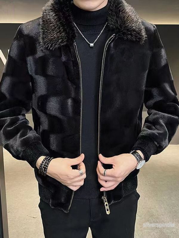 Mia | Elegant Lång Vinterjacka Dam med Fuskpäls och Djurmönster - Bild 2