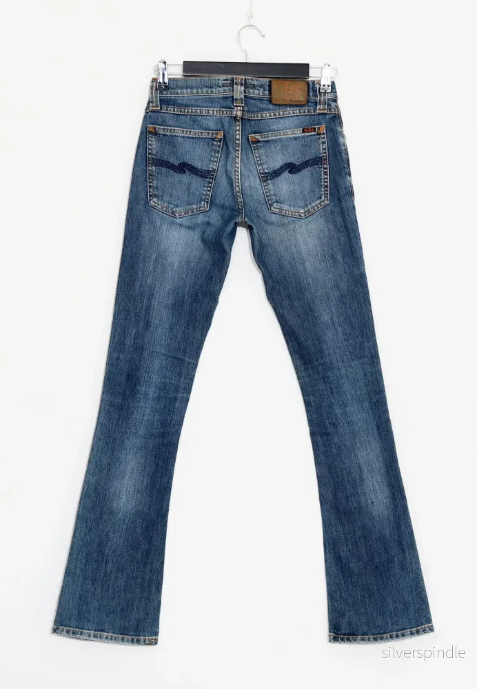NO NARROW BOOT JEANS - Blå - Bild 2