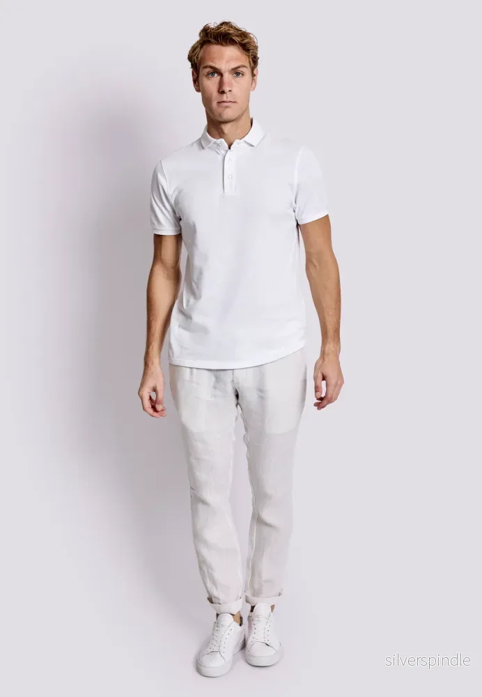 BS Raul Slim Fit Chinos - Sand - Bild 3