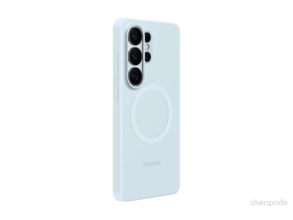 Samsung Silikonskal Samsung S26 Ultra Qi2 Trådlös laddning – Blå - Bild 2