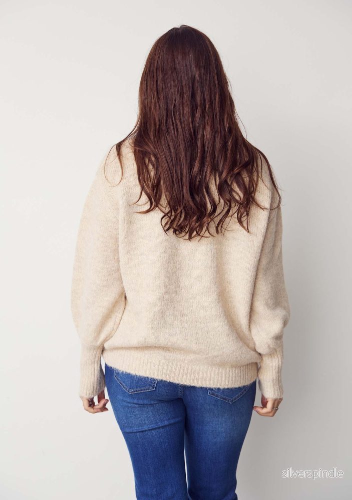 Kaho Knit Pullover - Sand Melange - Bild 2