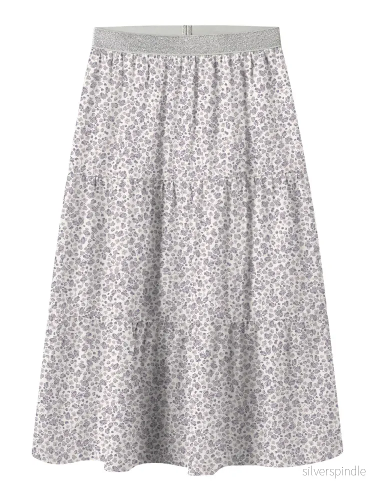 Maxi Kjol Blommig