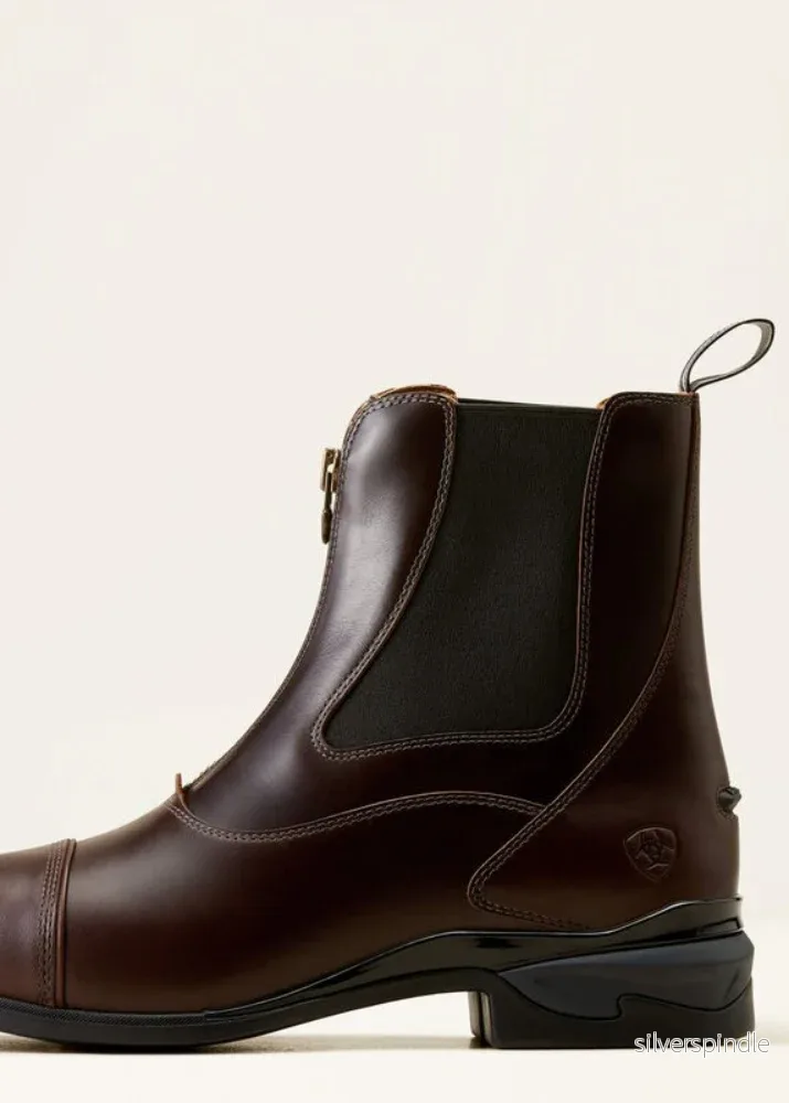 Ariat Devon Zip Waxed Chocolate - Bild 2