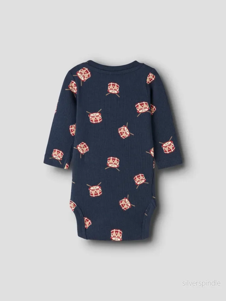 Ristmas Baby Body med Trummor - Bild 2