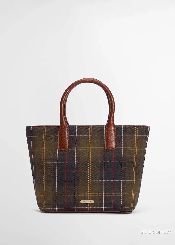 Barbour Birch Tartan Tote Bag Classic Tartan