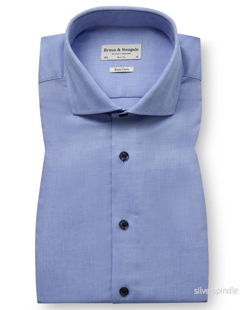 BS Hendrik Slim Fit Skjorta – Blue BS Hendrik Slim Fit Skjorta – Blue
