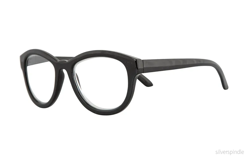 ELLA Solid Black Reading Glasses 25% Rabatt. Få i lager - Bild 2