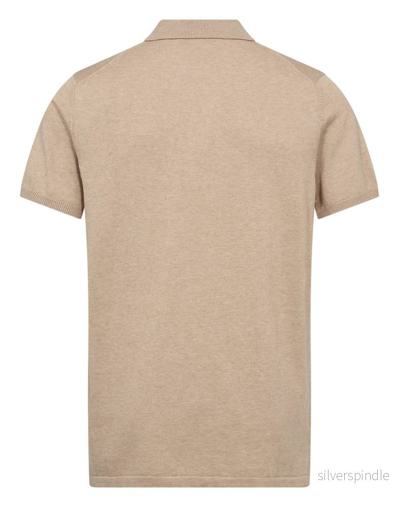 BS Baldo Regular Fit Pikétröja - Beige - Bild 2