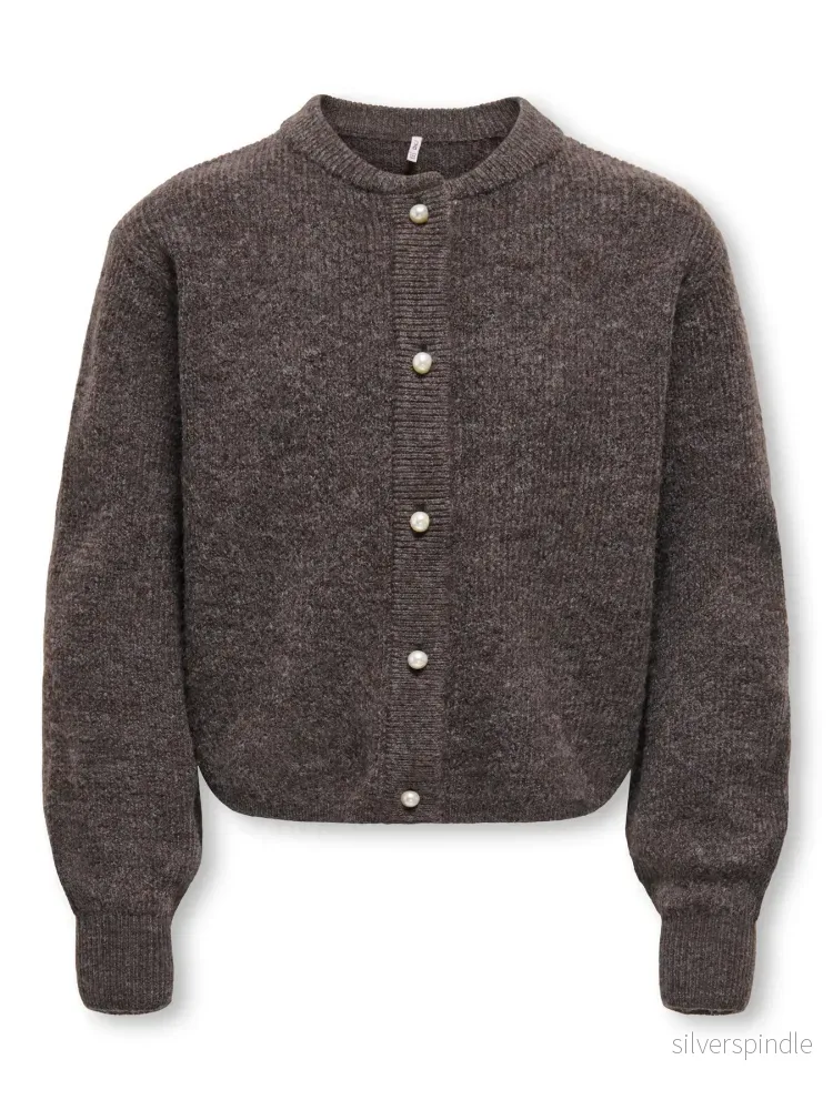 KO GUMLI CARDIGAN BROWN KO GUMLI CARDIGAN BROWN