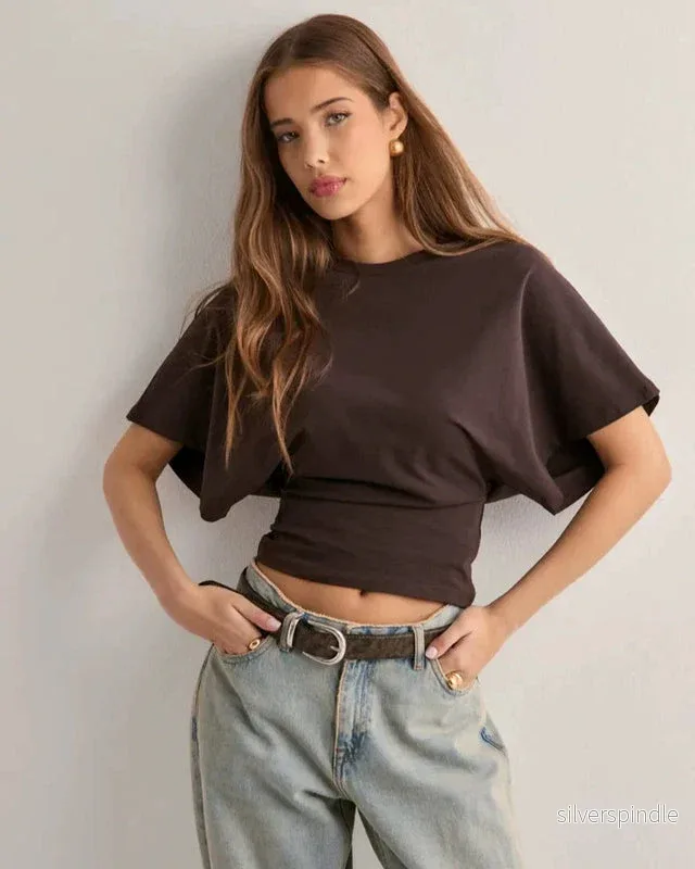 Emma | Avslappnad Kortärmad T-Shirt - Bild 2
