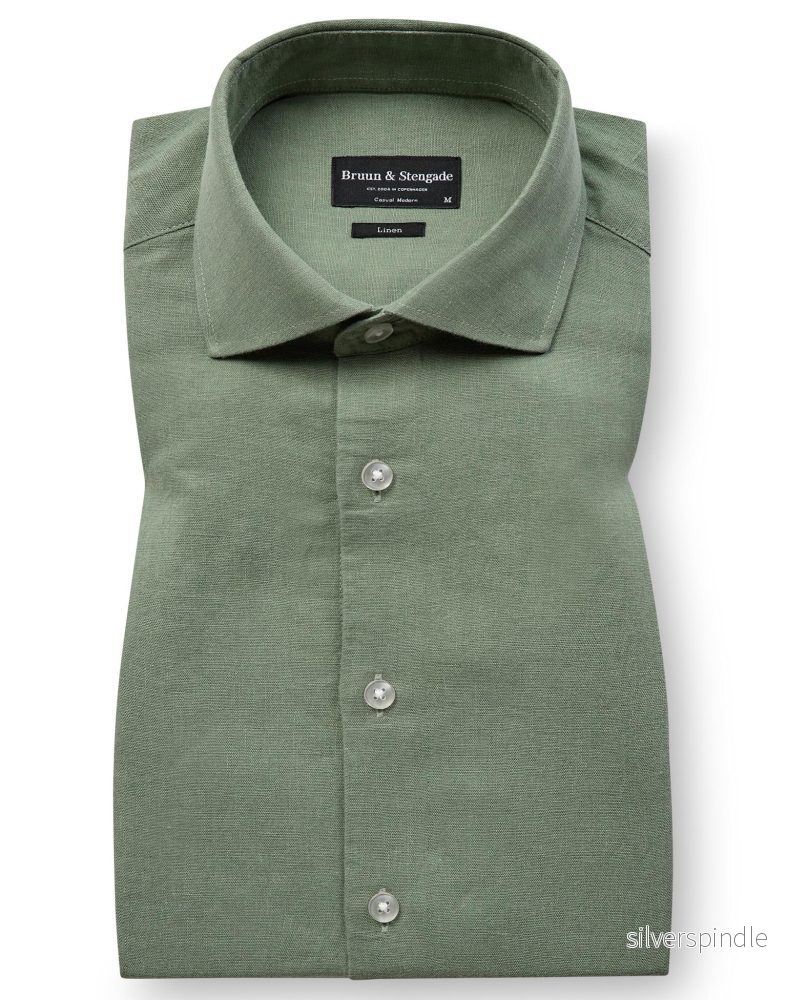 BS Antonelli Casual Modern Fit Skjorta – Green BS Antonelli Casual Modern Fit Skjorta – Green