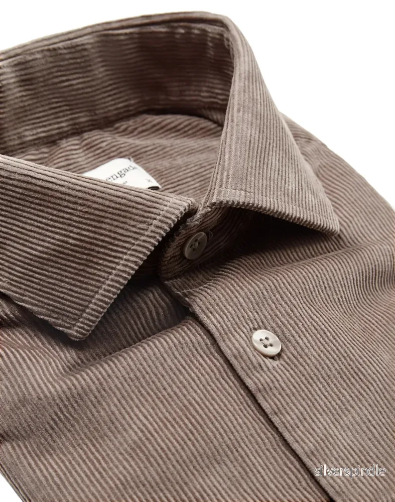 BS Nicklaus Casual Slim Fit Skjorta - Mud - Bild 2