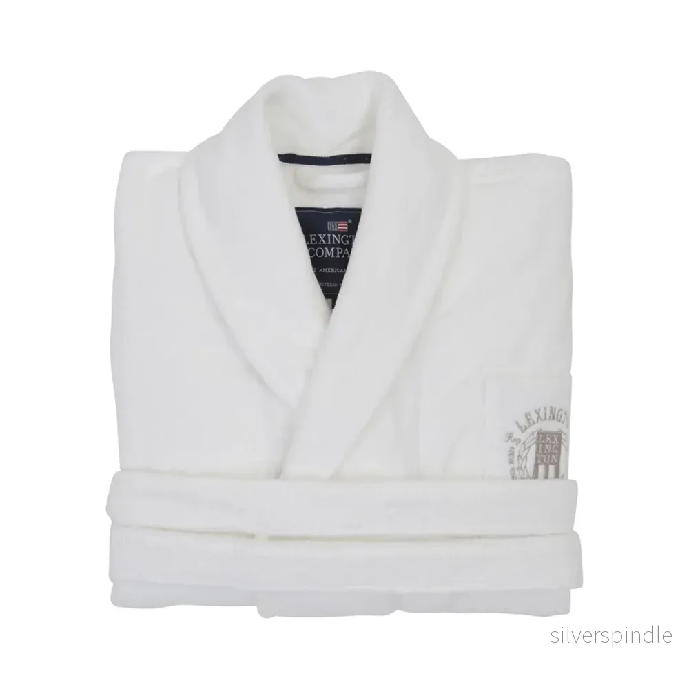 Lexington Unisex Hotel Velour Morgonrock Lexington Unisex Hotel Velour Morgonrock