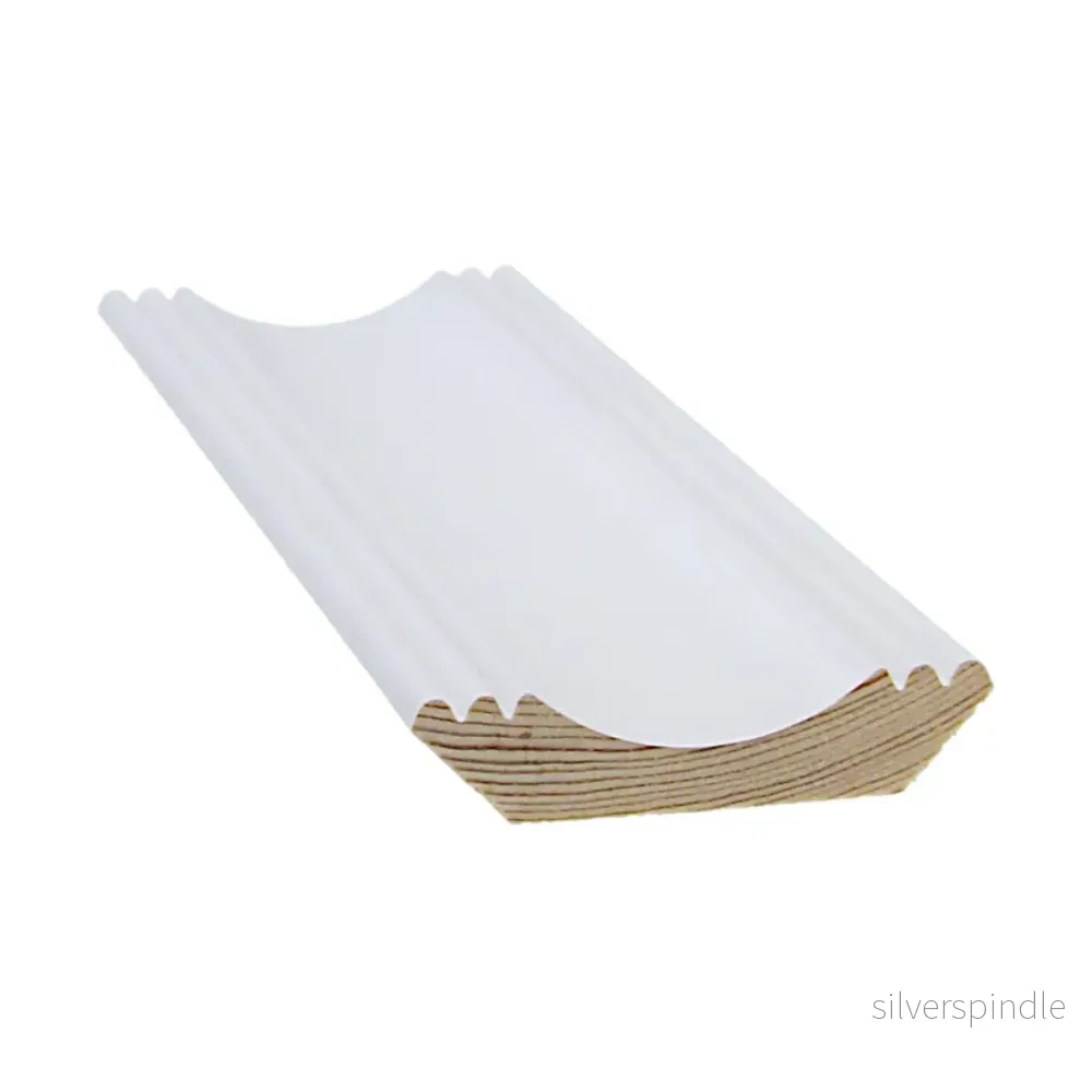 Taklist Dekoration 16x63x3300, Furu, Vit Taklist Dekoration 16x63x3300, Furu, Vit