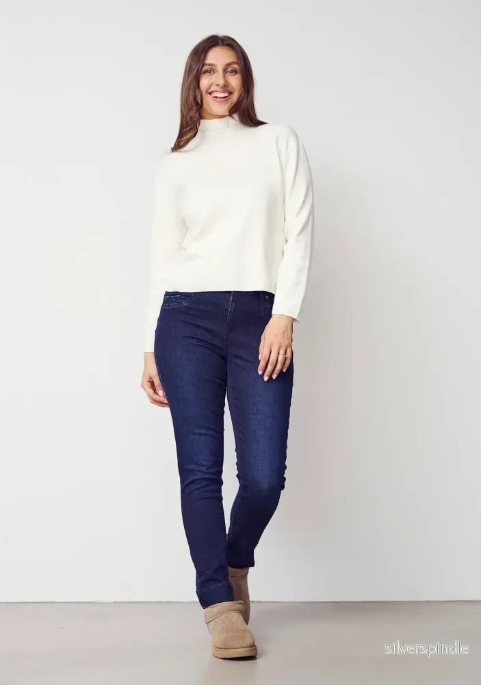 Frigga Flounce Knit - Broken White