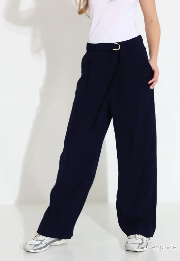 ANN WIDE PANTS - Night sky - Bild 2