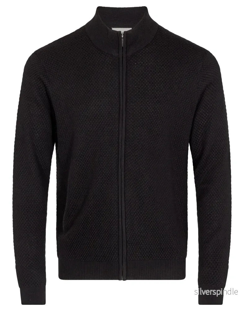 BS Asger Regular Fit Sticka - Black