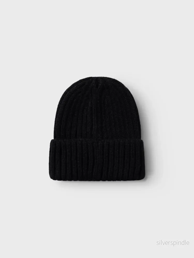 Svart Beanie Mössa - Bild 3