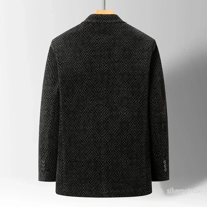 Ethan | Elegant Höstullkappa med Fuskpälsfoder - Bild 3