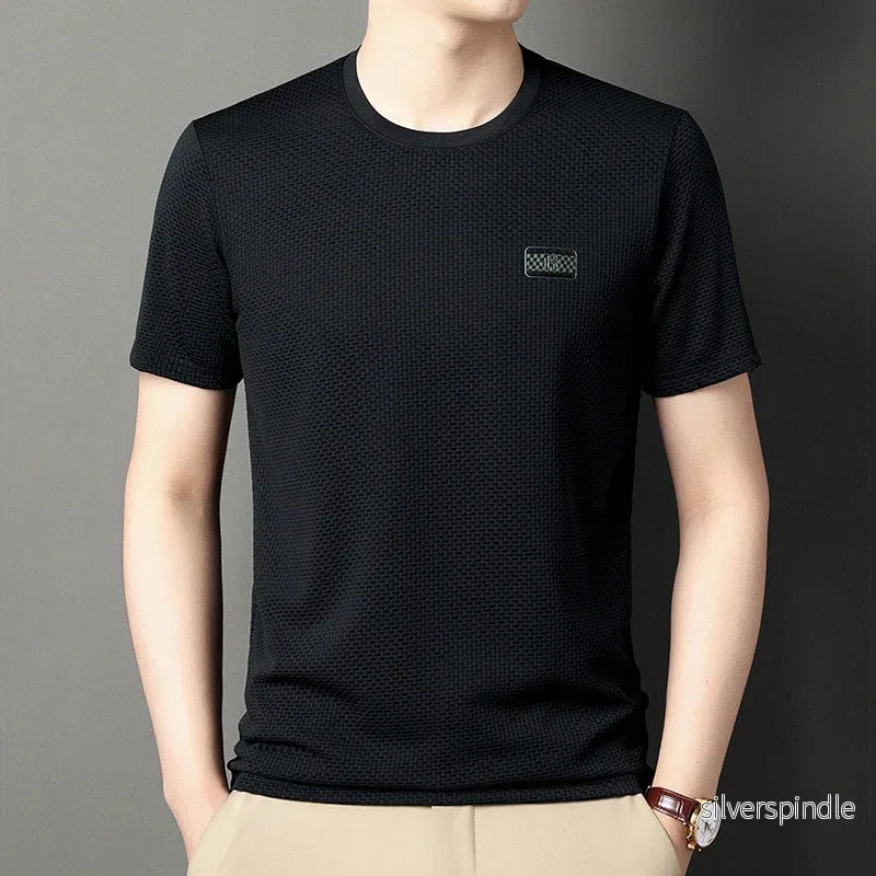 Ethan | Lätt Sommar T-shirt med Jacquardmönster - Bild 3